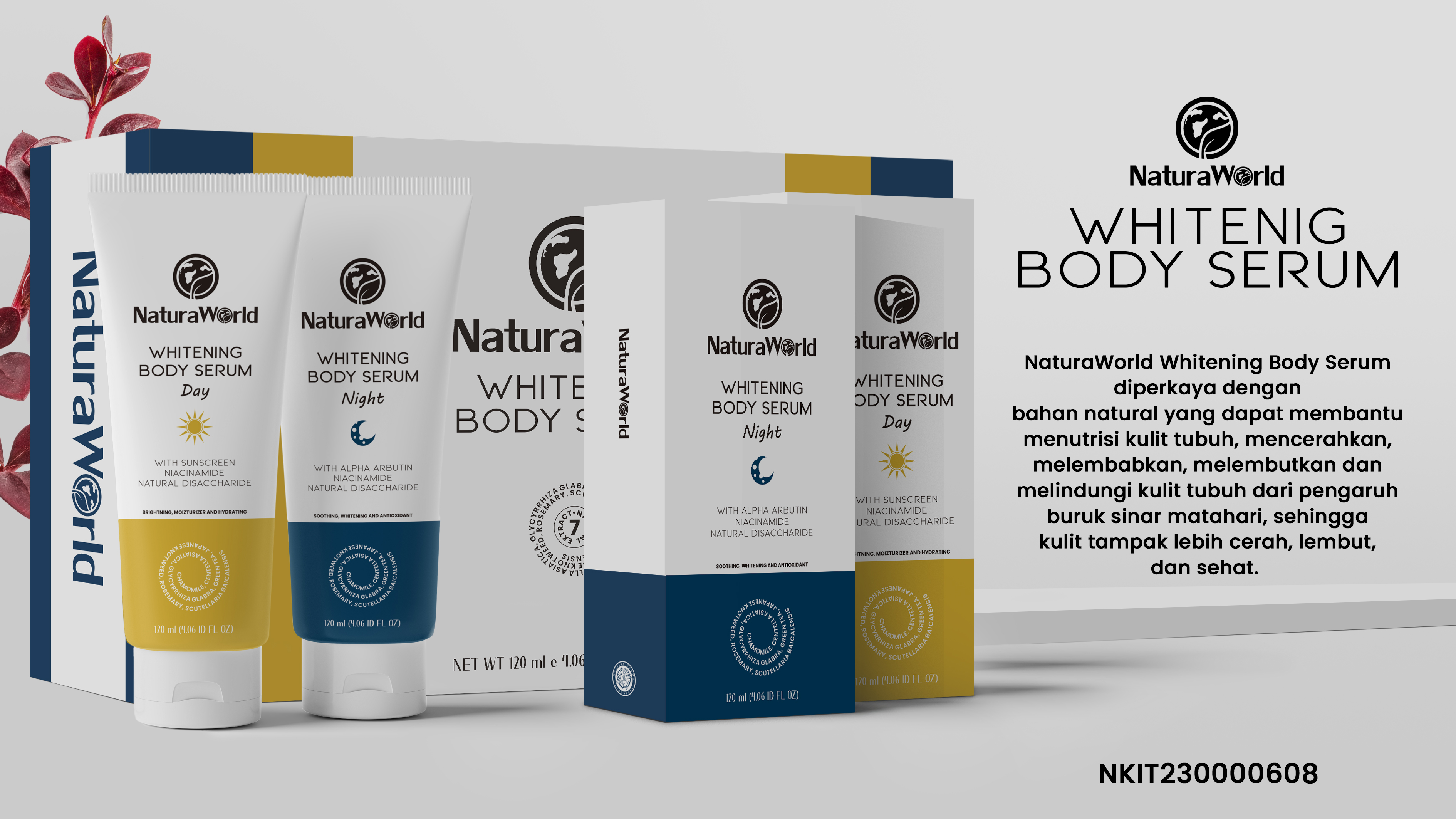 Banner Produk Natura World - Whitening Body Serum